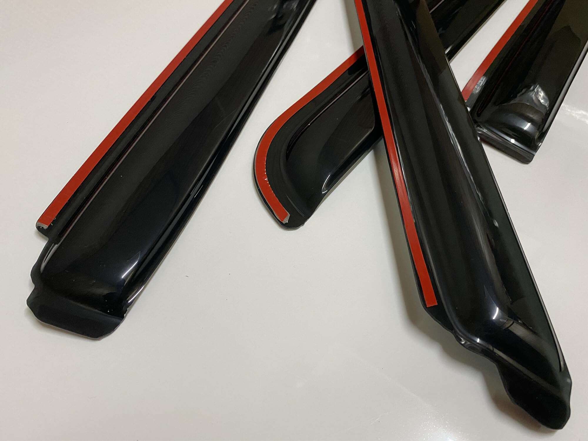 Deflector de ventana de sol y lluvia estilo canalizado para - Imagen 9