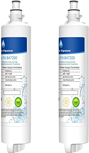 847200 Filtro de Agua de Repuesto para Refrigerador Fisher
