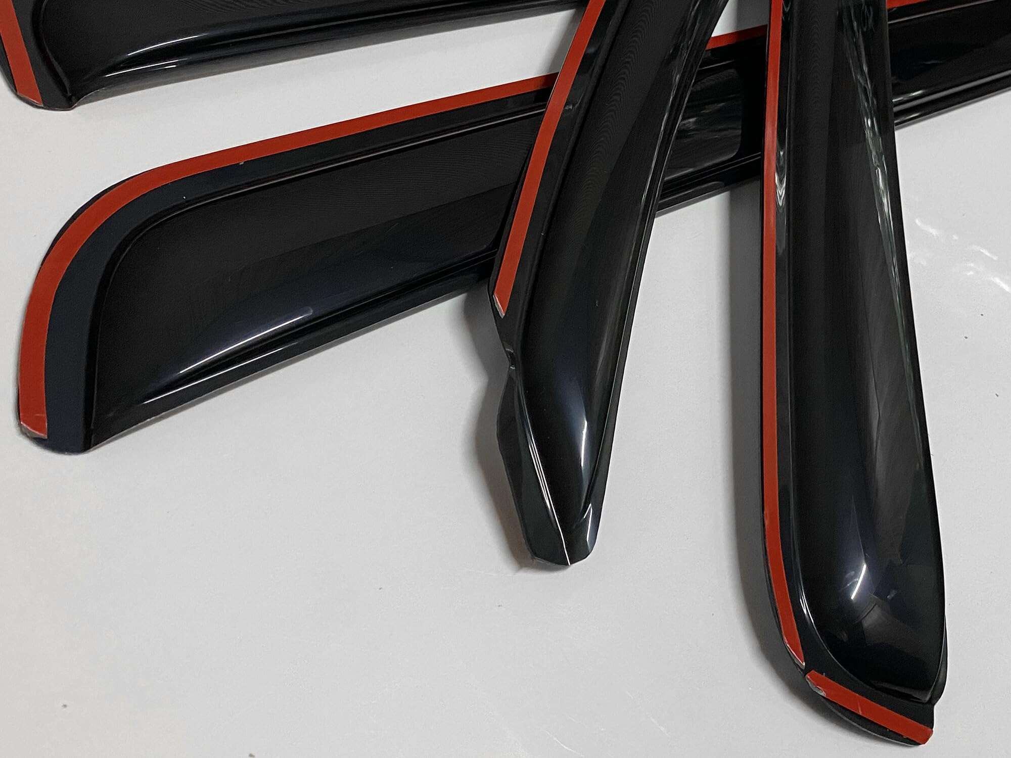 Guardias de ventana de lluvia y sol en estilo en canal humo - Imagen 10