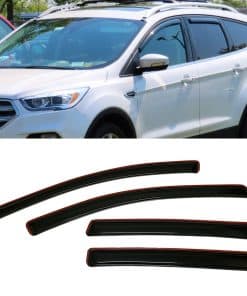 Deflectores de lluvia y sol para ventanas estilo