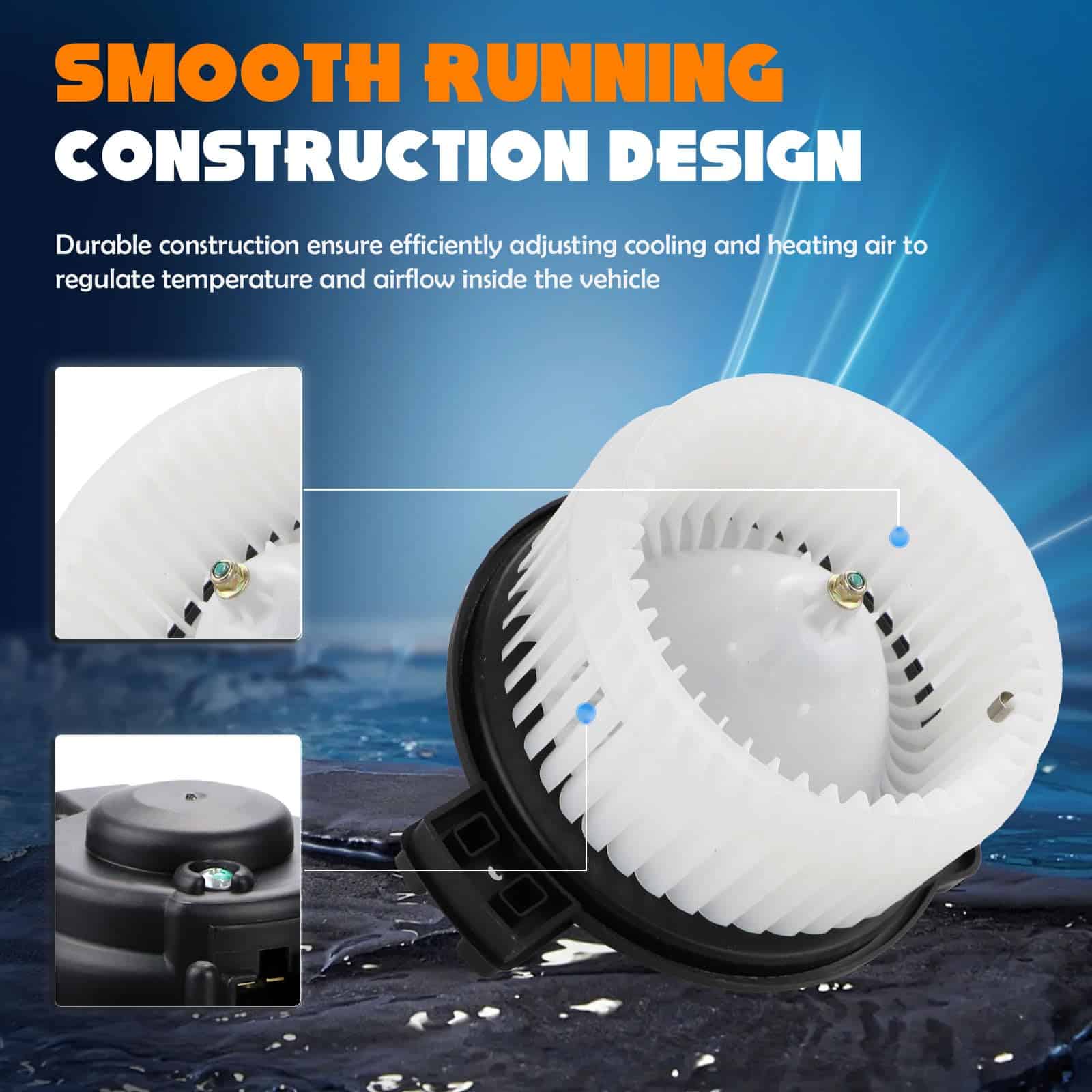 Motor soplador de aire acondicionado y -omotrices - Imagen 3