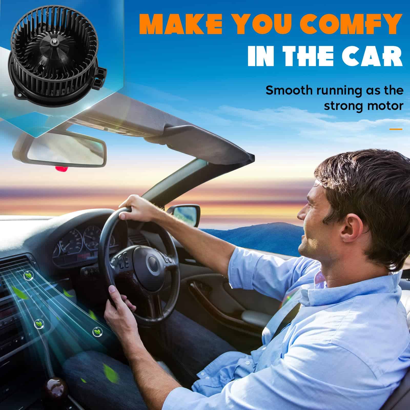 Dibanyou AC Heater Blower Motor para 1995-1998 Honda - Imagen 4