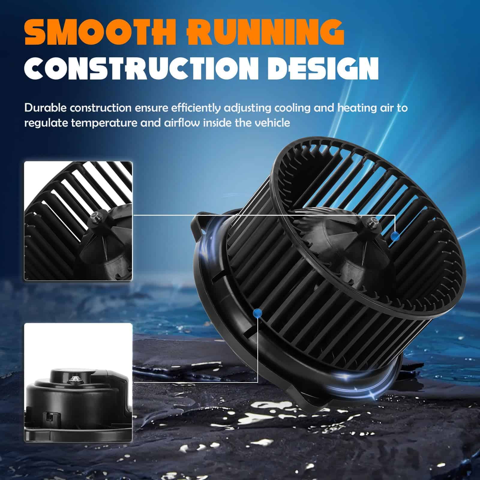 Dibanyou AC Heater Blower Motor para 1995-1998 Honda - Imagen 6