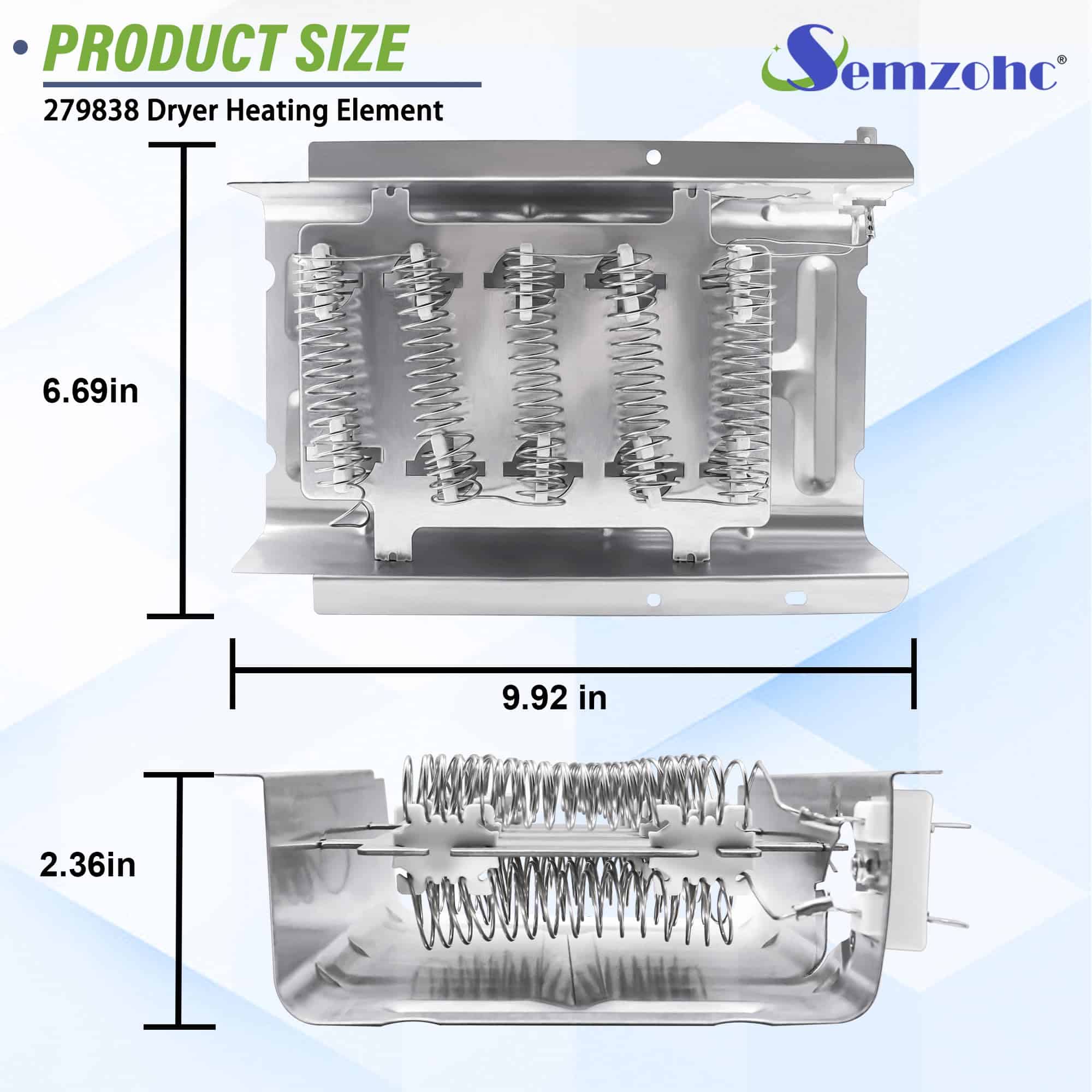 Kit de Elemento Calefactor para Secadora 3403585 279838 de - Imagen 6