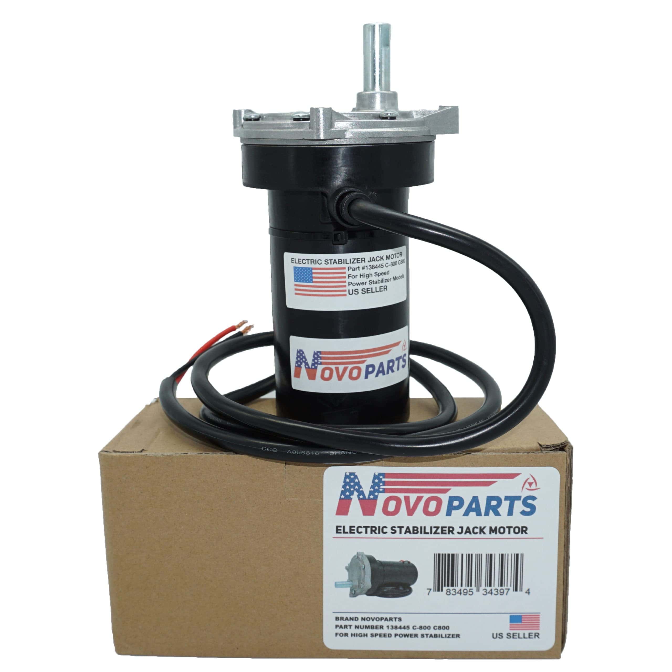 NOVOPARTS 138445 Motor Trasero de Estabilizador Eléctrico