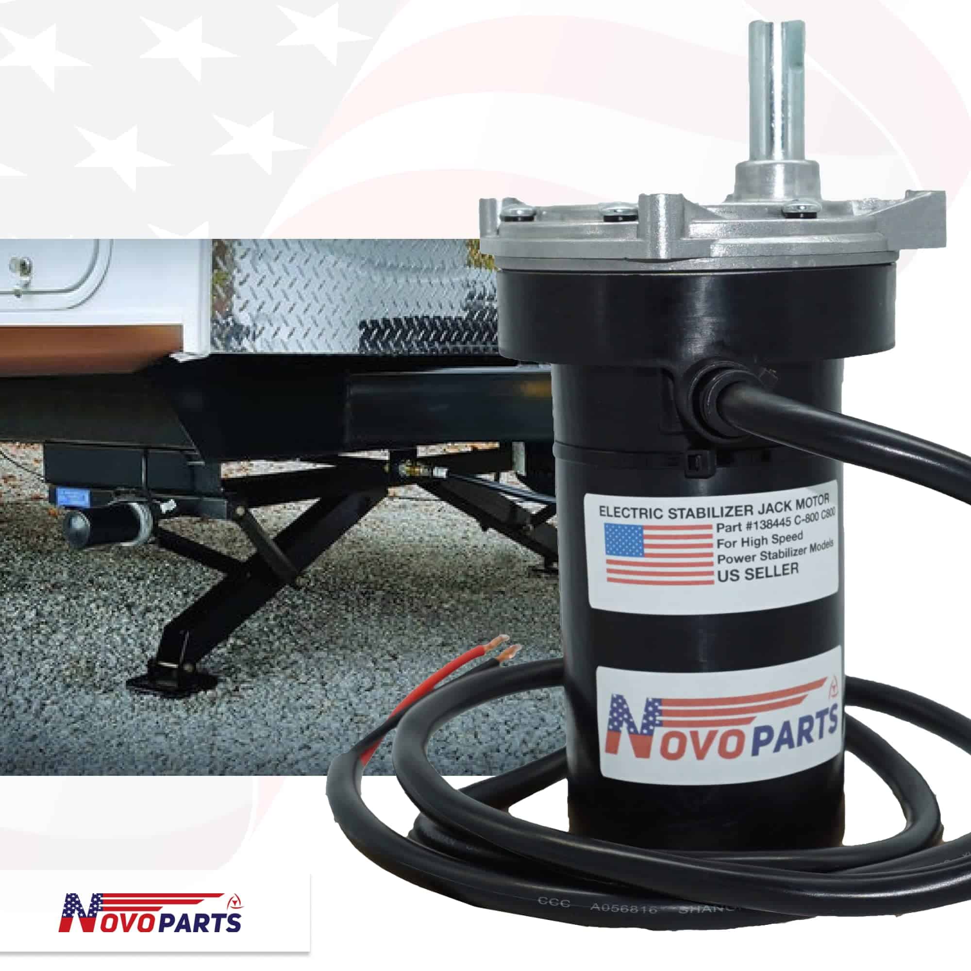 NOVOPARTS 138445 Motor Trasero de Estabilizador Eléctrico - Imagen 7