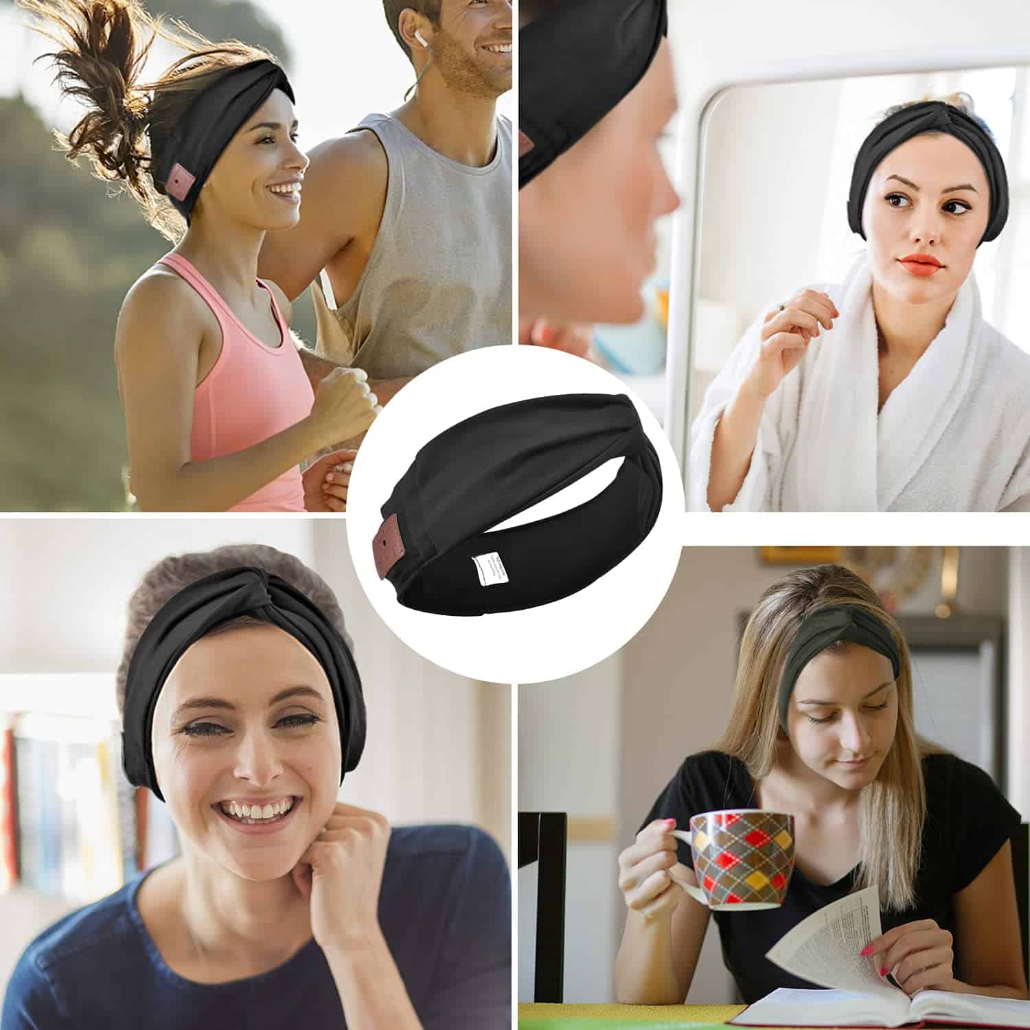 Diadema auricular Bluetooth BULYPAZY para mujeres, - Imagen 6