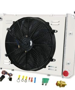 Radiador de aluminio CoolingSnow para Chevy -entilador