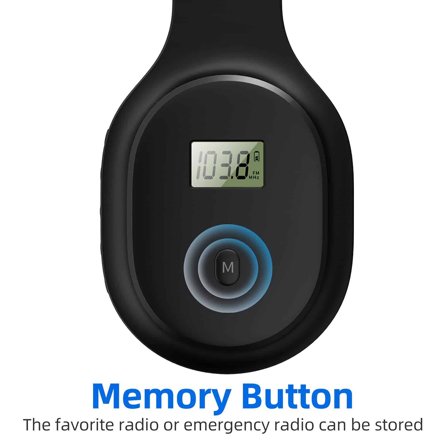 Audífonos inalámbricos UMUTOO con Radio FM y Bluetooth 5.0, - Imagen 4