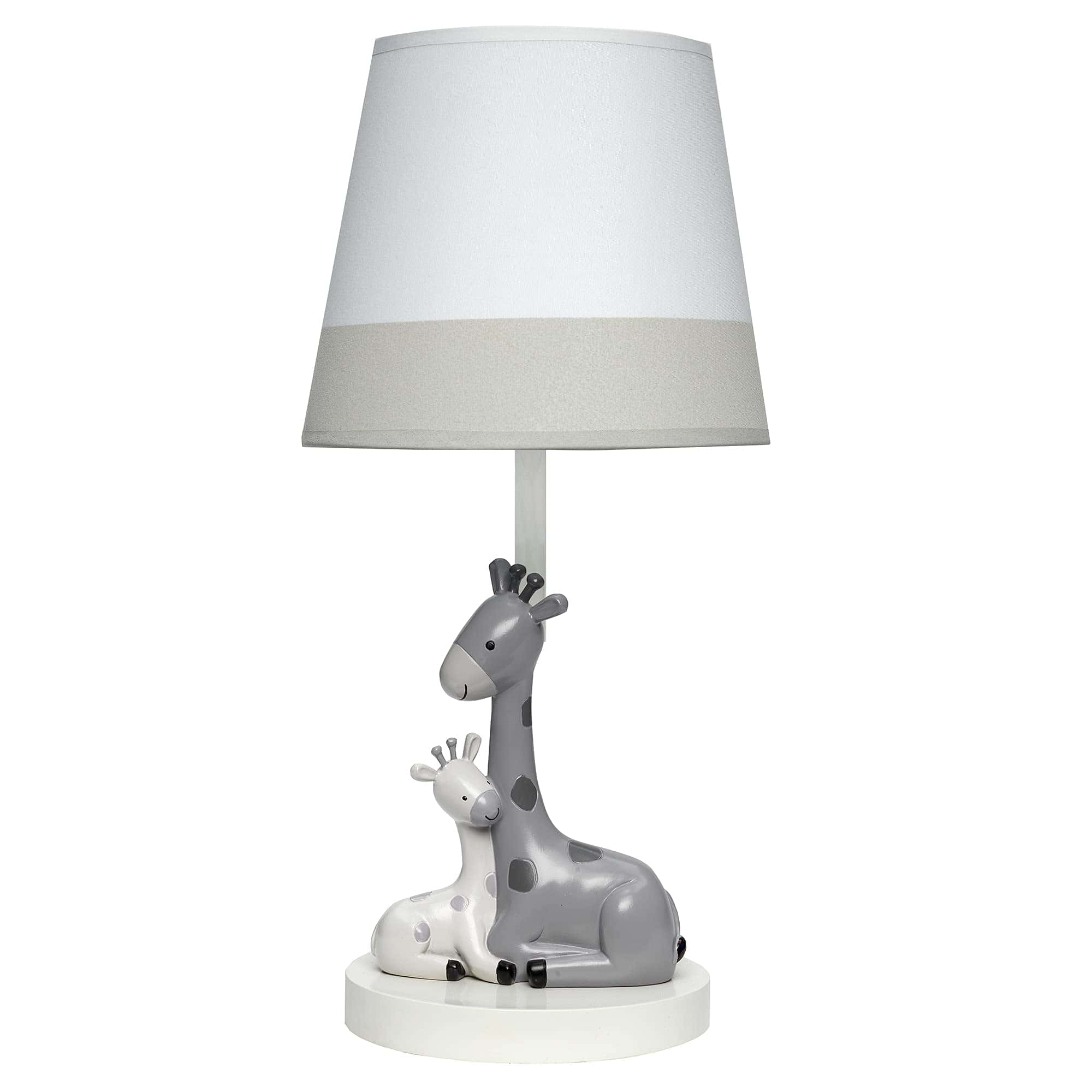 Lámpara de vivero Lambs & Ivy Jungle Friends Blanco/Gris