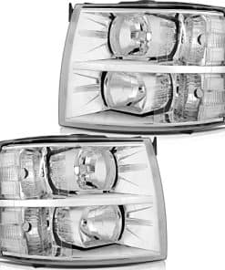 Conjunto de faros delanteros para Chevrolet -Claro