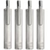 Conjunto de 4 Quemadores de Acero Inoxidable Fundido para