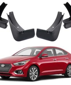 Juego de guardabarros para automóvil -Negro