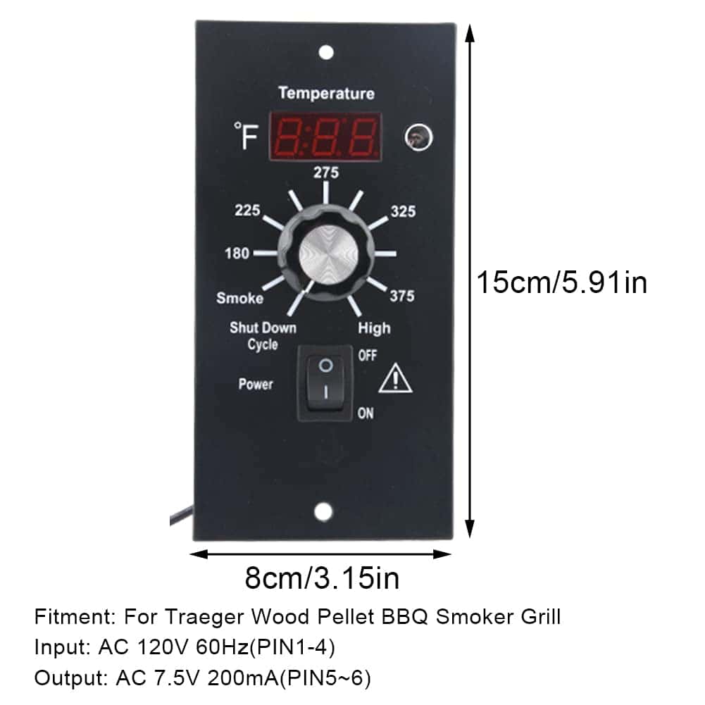 Tablero de control de termostato digital de repuesto, - Imagen 7