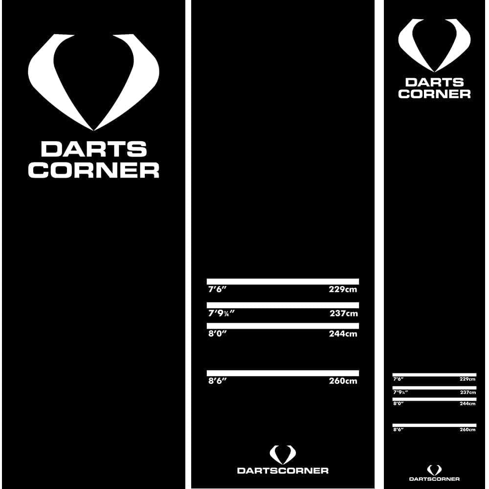 Tapete de Dardos Darts Corner MAT04 | Antideslizante,
