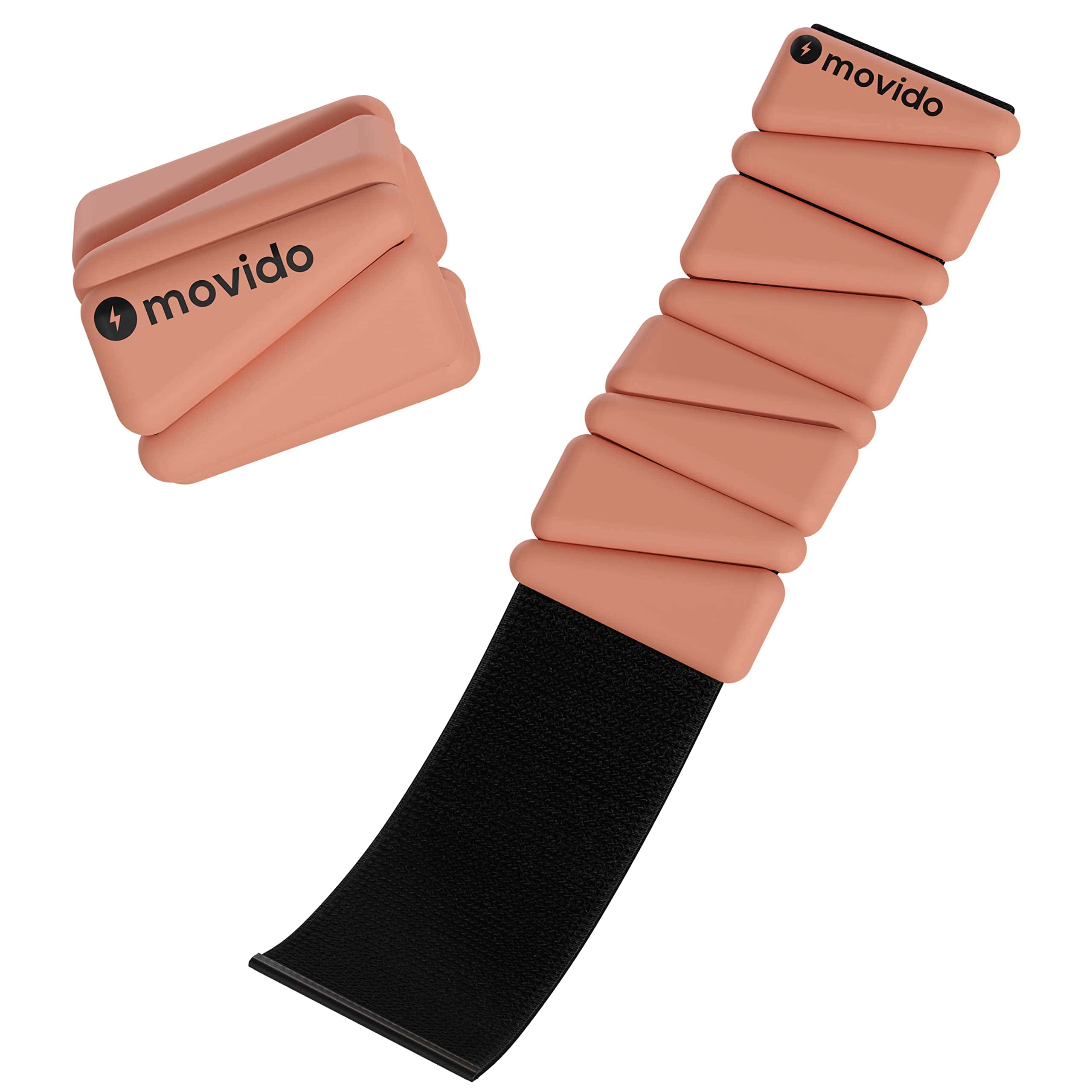 Pesas de muñeca y tobillo Movido - 1 lb cada una (juego de
