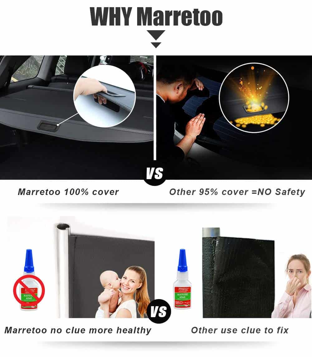 Cubierta de maletero retráctil Marretoo para Land Rover - Imagen 3