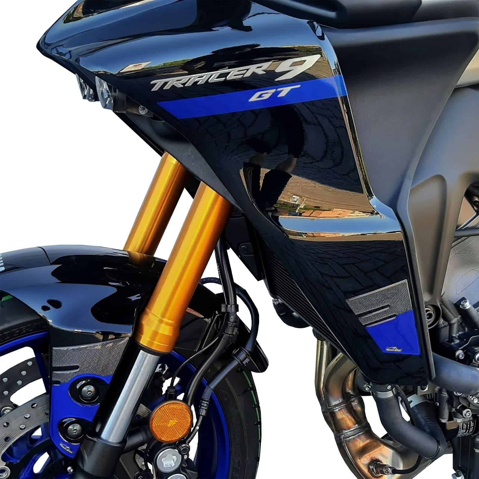 Calcomanías 3D de Resina para Moto -Azul - Imagen 5