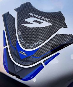 Calcomanías de moto 3D de resina -Azul