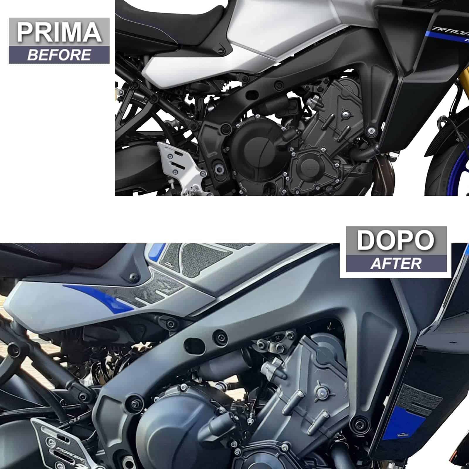 Stickers 3D de Motocicleta para Yamaha Tracer 9 2021 - - Imagen 4