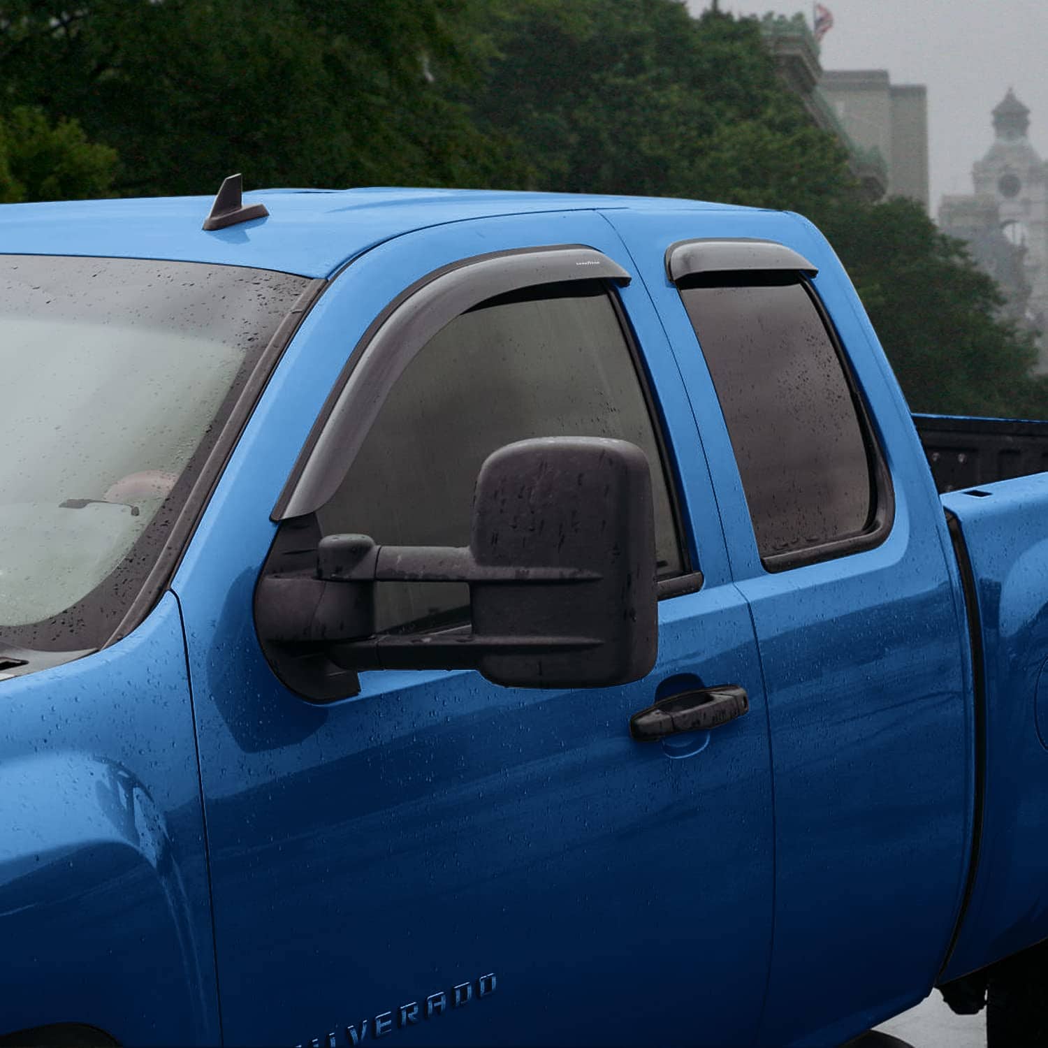 Deflectores de ventanas irrompibles Goodyear -Humo Premium - Imagen 6