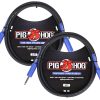 Cable para Altavoz Pig Hog PHSC5 de 9.2mm, 5 pies - Paquete