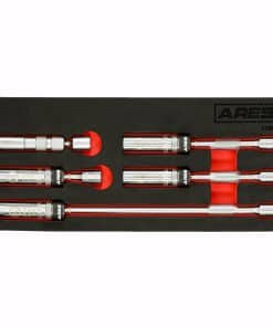 Juego de 5 Llaves de Caja de Bujías Magnéticas Giratorias