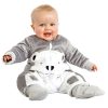 Saco de dormir premium Babystudio con pies -Oso Polar
