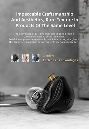 Audífonos KZ ZEX 1 electrostático + 1 Dinámico - Imagen 7