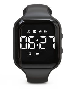 Reloj rastreador de fitness LED sin Bluetooth Focwony,