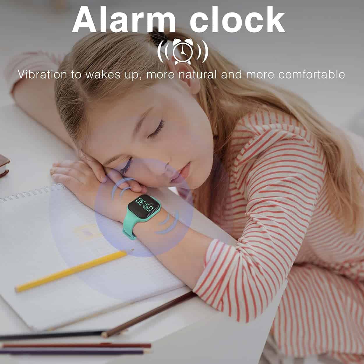 Reloj rastreador de fitness LED sin Bluetooth Focwony, - Imagen 5