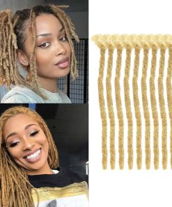 Extensiones de cabello 100% humano color rubio miel Perfect