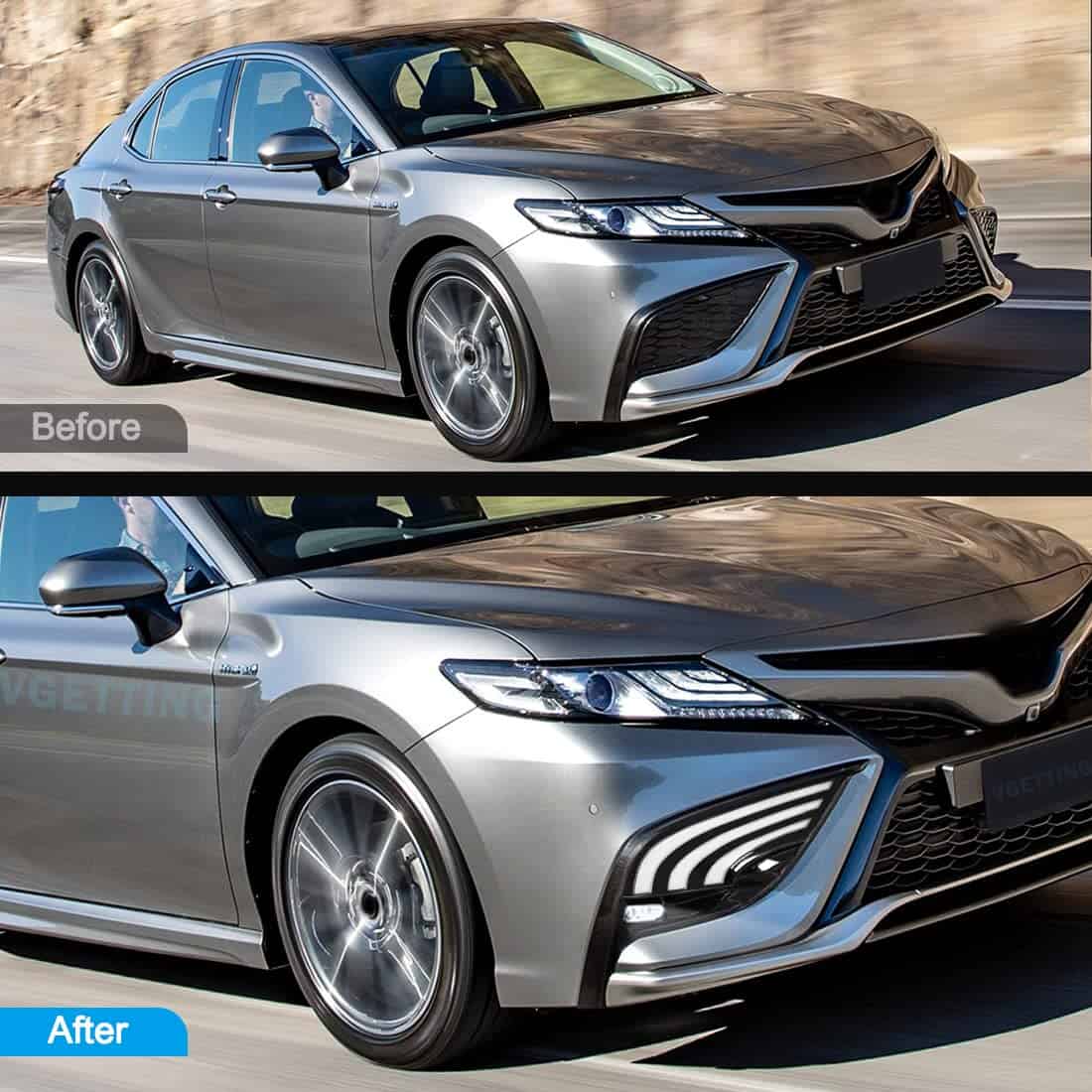 Kit de luces diurnas LED para Toyota Camry 2021-2023, - Imagen 8