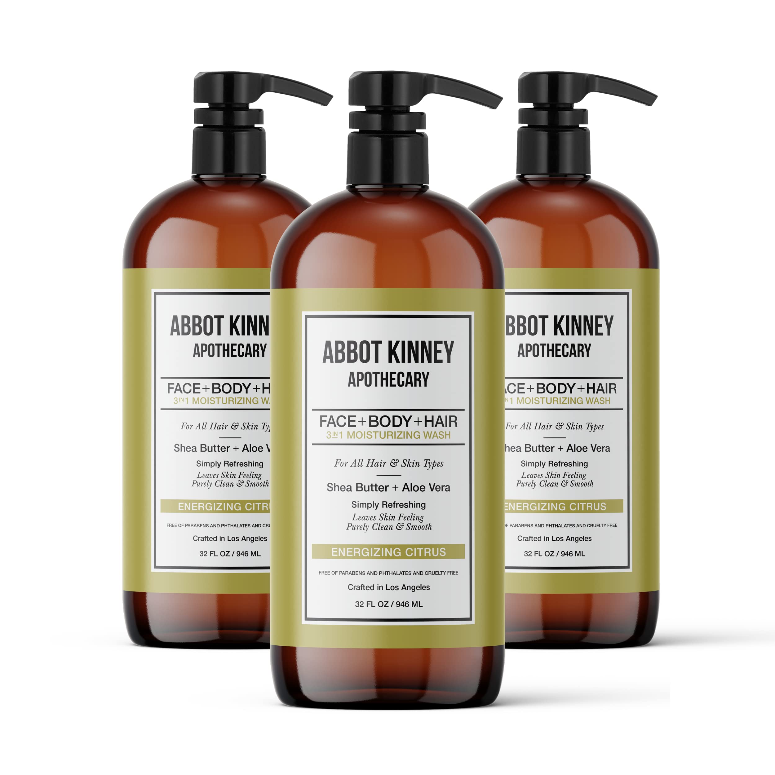 ABBOT KINNEY APOTHECARY 3-en-1 para Hombres, Champú - Imagen 9