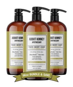 ABBOT KINNEY APOTHECARY 3-en-1 para Hombres, Champú