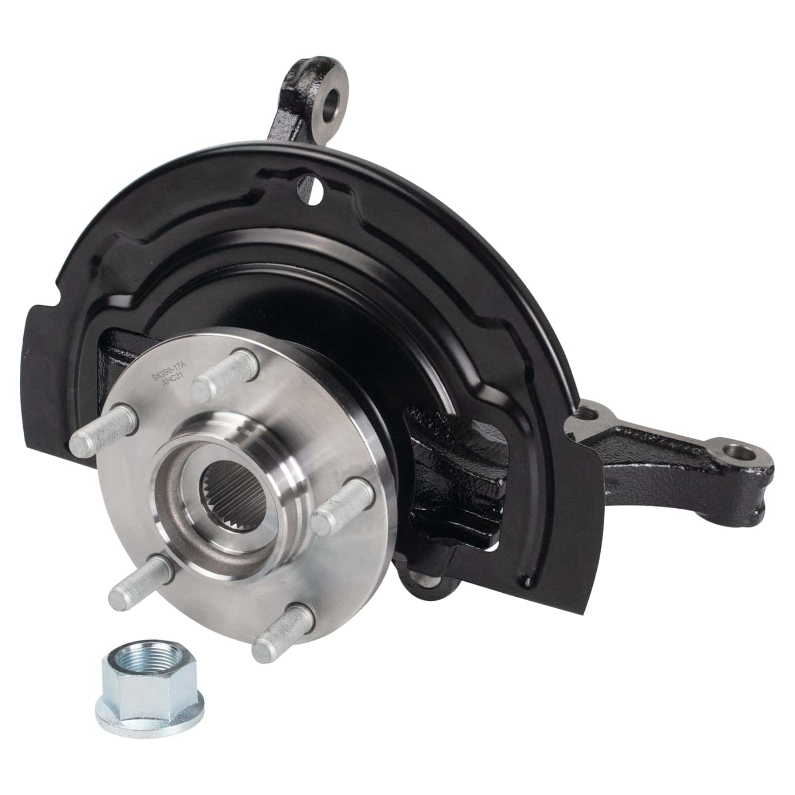 Ensamblaje de Buje de Rueda Completo TRQ y Maza de