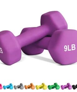 Set de Pesas para Gimnasio en Casa Balelinko - -Morado
