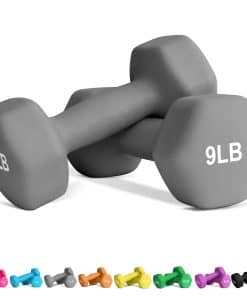 Pesas para Gimnasio en Casa Balelinko Equipo de -Gris