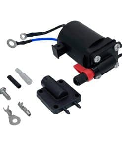 Solenoide de cebado de combustible y estrangulador de