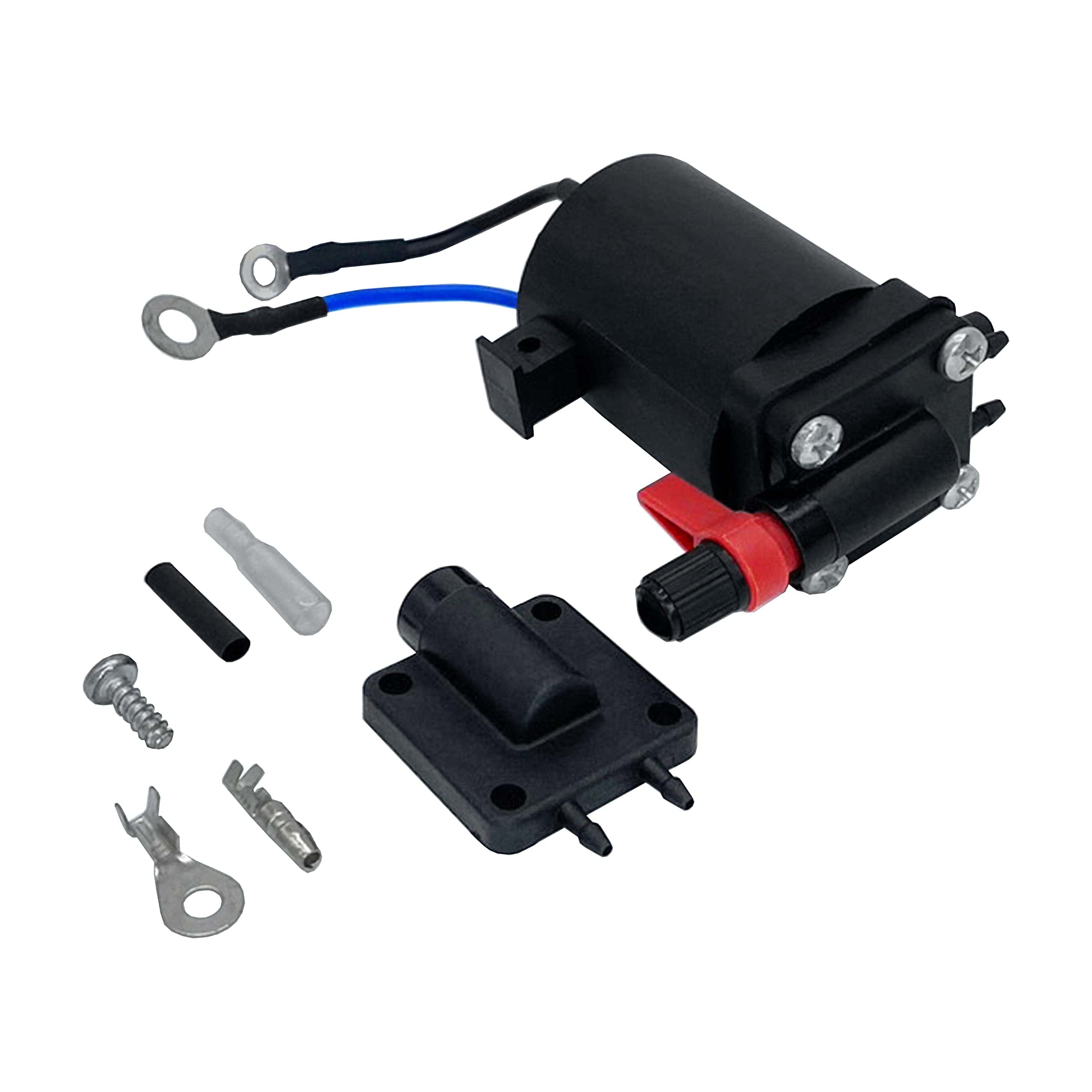 Solenoide de cebado de combustible y estrangulador de