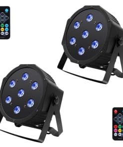7x10W Par DJ LED Par Light Remote & DMX Controlled Sound