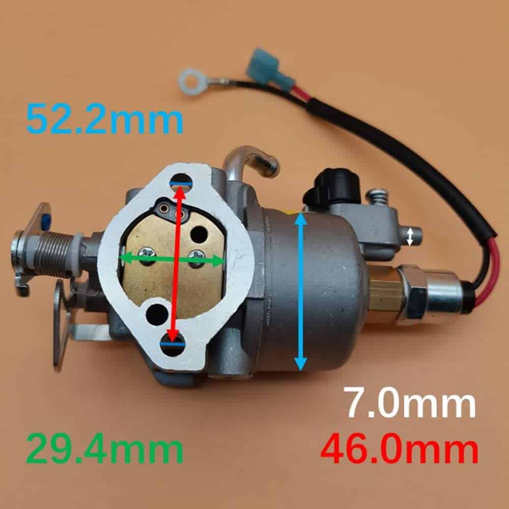 Carburador Compatible con Cummins Onan QG 4000 4KYFA-6747P - Imagen 4