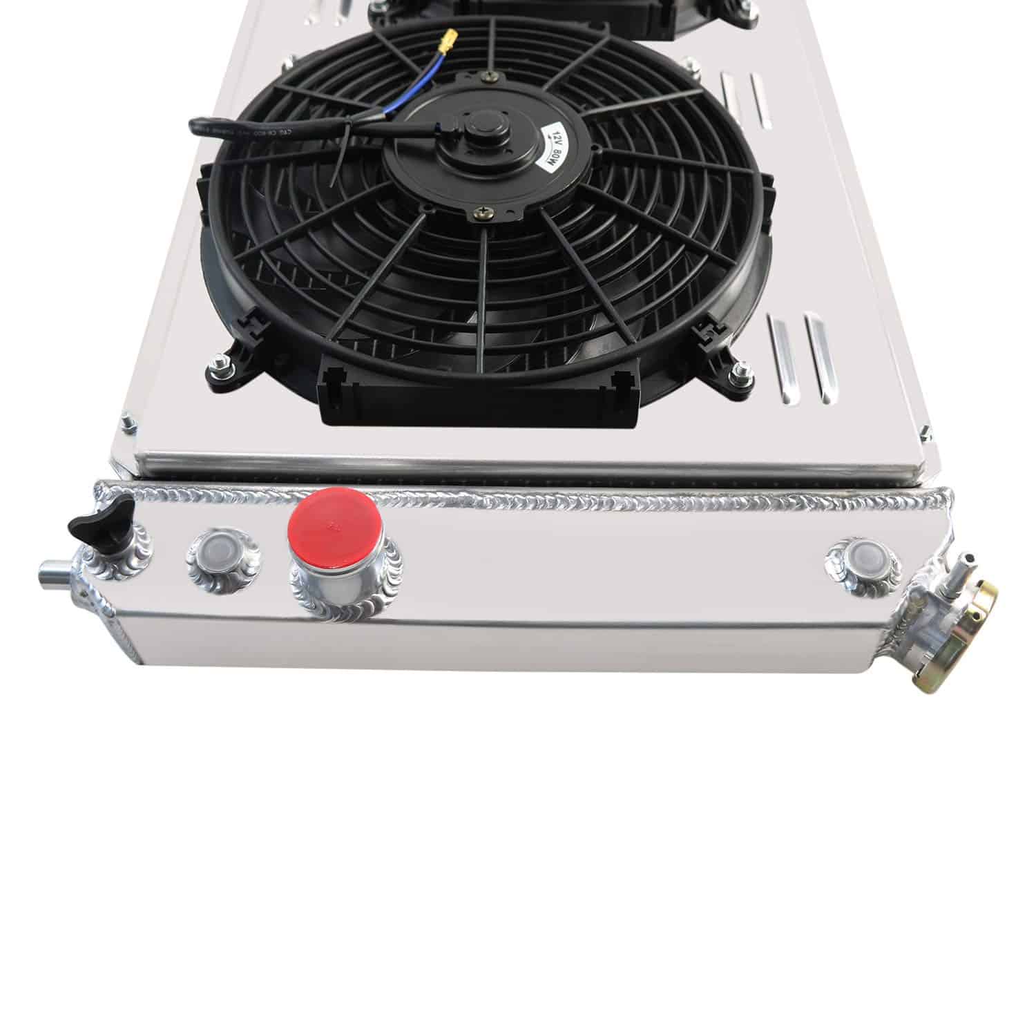 Radiador de aluminio CoolingSnow CU1826 para Chevy Blazer - Imagen 8