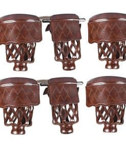 Set de Bolsillos de Mesa de Billar TGA Sports de Cuero PU