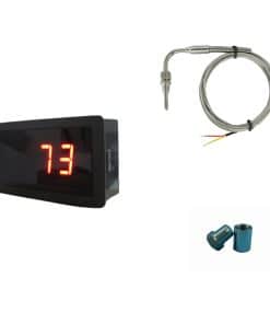 Medidor LED Rojo con Sensores de Temperatura de Gases de