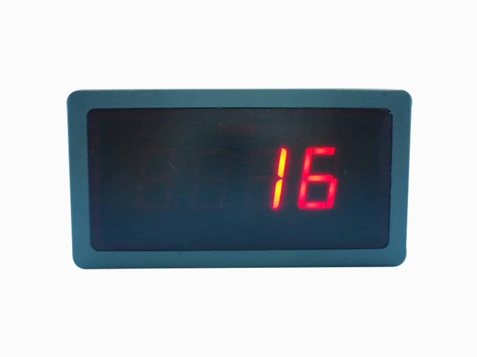 Medidor LED Rojo con Sensores de Temperatura de Gases de - Imagen 3