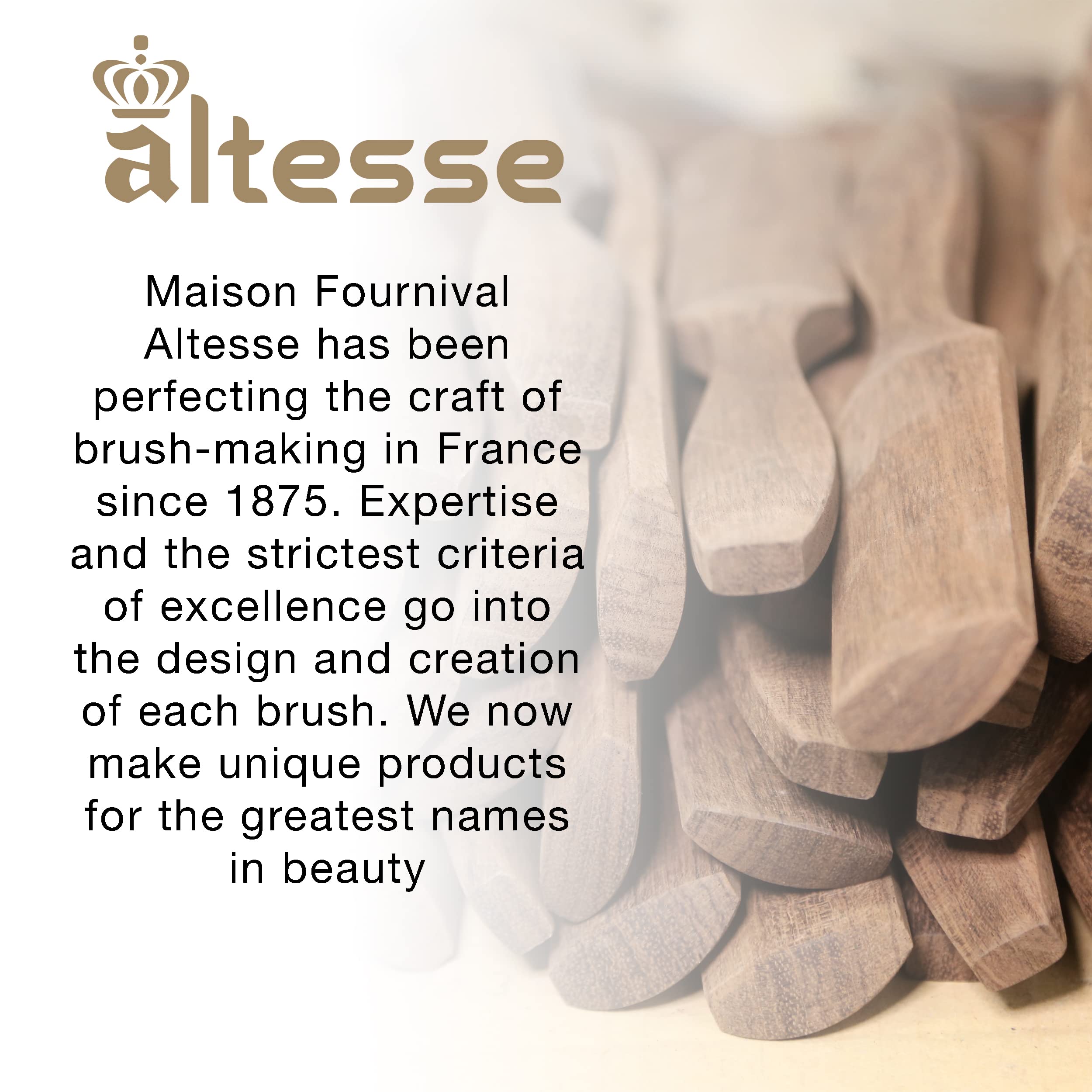 Altesse 1319P Cepillo Militar de Cerdas de Jabalí para - Imagen 9