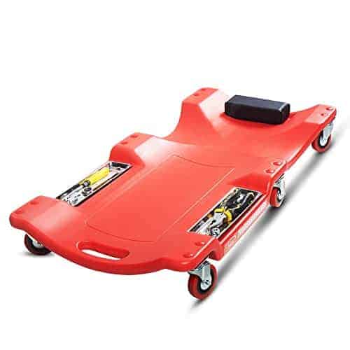 BESTOOL 40'' Mechanic Creeper Pesado con Ruedas Duraderas,