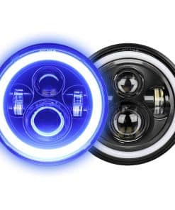 UNI-SHINE Faro LED de 7 pulgadas, Faro H6024 LED Redondo