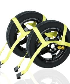 Set de 2 Correas para Dolly de Remolque con Gancho Plano,